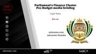 LIVE: Parliament’s Finance Cluster media briefing