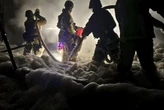 Fire at Ukraine’s nuclear power plant extinguished