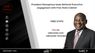 LIVE: President Ramaphosa leads National-Provincial talks in F State