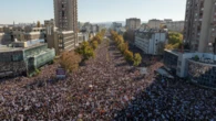 Multitudes protest in Serbia on anniversary of deadly roof collapse