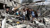 Israeli strike kills at least 17 Palestinians in central Gaza