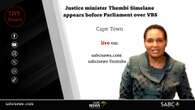 LIVE: Justice Minister Thembi Simelane appears before Parly Committee