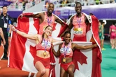 Canada crowned inaugural mixed 4x100m relay champions
