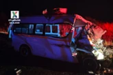 One killed, 7 injured in Van Standensrus taxi-truck collision