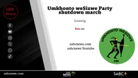 LIVE | MKP shutdown march in Pretoria