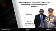 LIVE | Quarterly crime stats