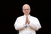 Pope Leo XIV appeals for ‘no more war’ in first Sunday message