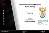 LIVE | Operation Vulindlela Q4 Progress Report Briefing
