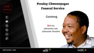 LIVE: Presley Chweneyagae funeral service