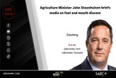 LIVE | Steenhuisen updates media on Foot and Mouth Disease