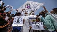 Justice sought after rape, murder of trainee doctor in India