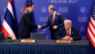 Thai, Cambodia leaders sign broad ceasefire deal with Trump present