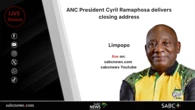 LIVE: Ramaphosa delivers closing address at ANC Limpopo conference