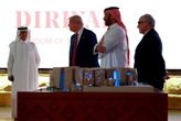 Trump says US to lifts Syria sanctions, secures $600 bln Saudi deal