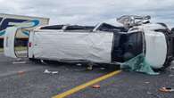 Seven die in N3 Mpumalanga crash as minibus overturns