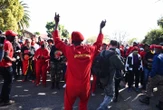 EFF members gather at Hoërskool Uitsig in Centurion to commemorate Youth Day