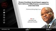 LIVE: Zuma’s appeal bid in Downer’s recusal from arms deal trial