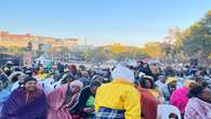 Citizens brave chilly weather to attend Ramaphosa’s inauguration