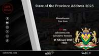 LIVE| Free State State of the Province Address 2025