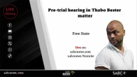 LIVE: Thabo Bester, co-accused back in court for pre-trial hearing