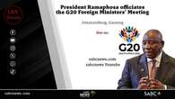 LIVE: President Ramaphosa opens G20 Foreign Ministers’ Meeting