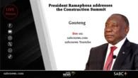 LIVE: President Ramaphosa addresses Construction Summit