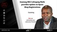 LIVE: Gauteng MEC provides update on spaza shop registrations