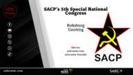 LIVE: SACP’s 5th Special National Congress in Boksburg