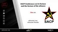 LIVE: SACP conference on its future and the future of the alliance