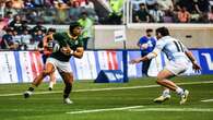 Springboks arrive in Mbombela to face Argentina after narrow defeat