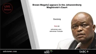 LIVE | Brown Mogotsi appears in the Johannesburg Magistrate Court