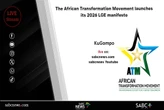 LIVE | ATM LGE 2026 manifesto launch