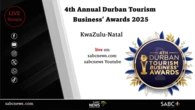 LIVE | 4th Annual Durban Tourism Business’ Awards 2025