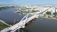 Thông xe kỹ thuật cầu gần 800 tỷ đồng bắc qua sông Cần Thơ