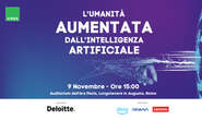 Convegno ANSA: “L’umanità aumentata dall’intelligenza artificiale”