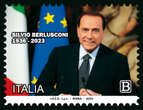 Emesso il francobollo commemorativo per Silvio Berlusconi