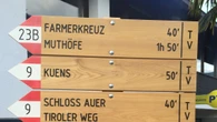 Cartelli sui sentieri solo in tedesco, polemica in Alto Adige