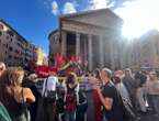 'Stop bombe in Libano', presidio a Roma davanti Pantheon