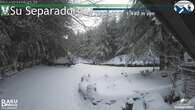 Neve in Sardegna, 30 centimetri in 24 ore sul Gennargentu