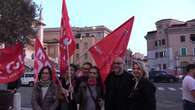 Roma, sit-in di solidarieta' a Christian Raimo. Lui ringrazia