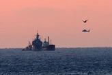 Fregata greca di Aspides apre il fuoco contro droni