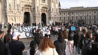 Milano, in Duomo il flash mob 