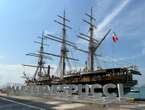 L'Amerigo Vespucci a Singapore, 25/ma tappa tour mondiale