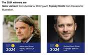 Il premio Andersen 2024 a Heinz Janisch e Sydney Smith