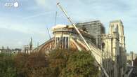 Parigi: i lavoro nel cantiere della cattedrale di Notre-Dame