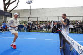 Us Open: Totti 'Sinner n.1 da quando ha giocato con me a padel'