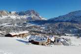 E' tornata la neve sulle montagne del Veneto