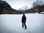Nevica in Piemonte, in alcune località anche a 300 metri