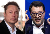 Musk con Salvini, 'Pm pazzo,dovrebbe andare lui in galera'