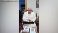 Prima volta del Papa su TikTok per presentare il libro 